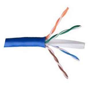 CAT6 UTP Blue Solid Copper Network Cable 305M Quick Pull Box